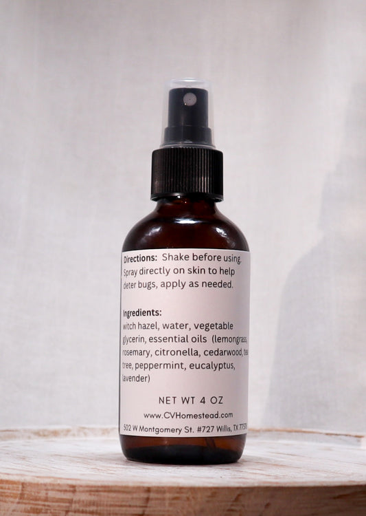 Natural Bug Repellent Spray