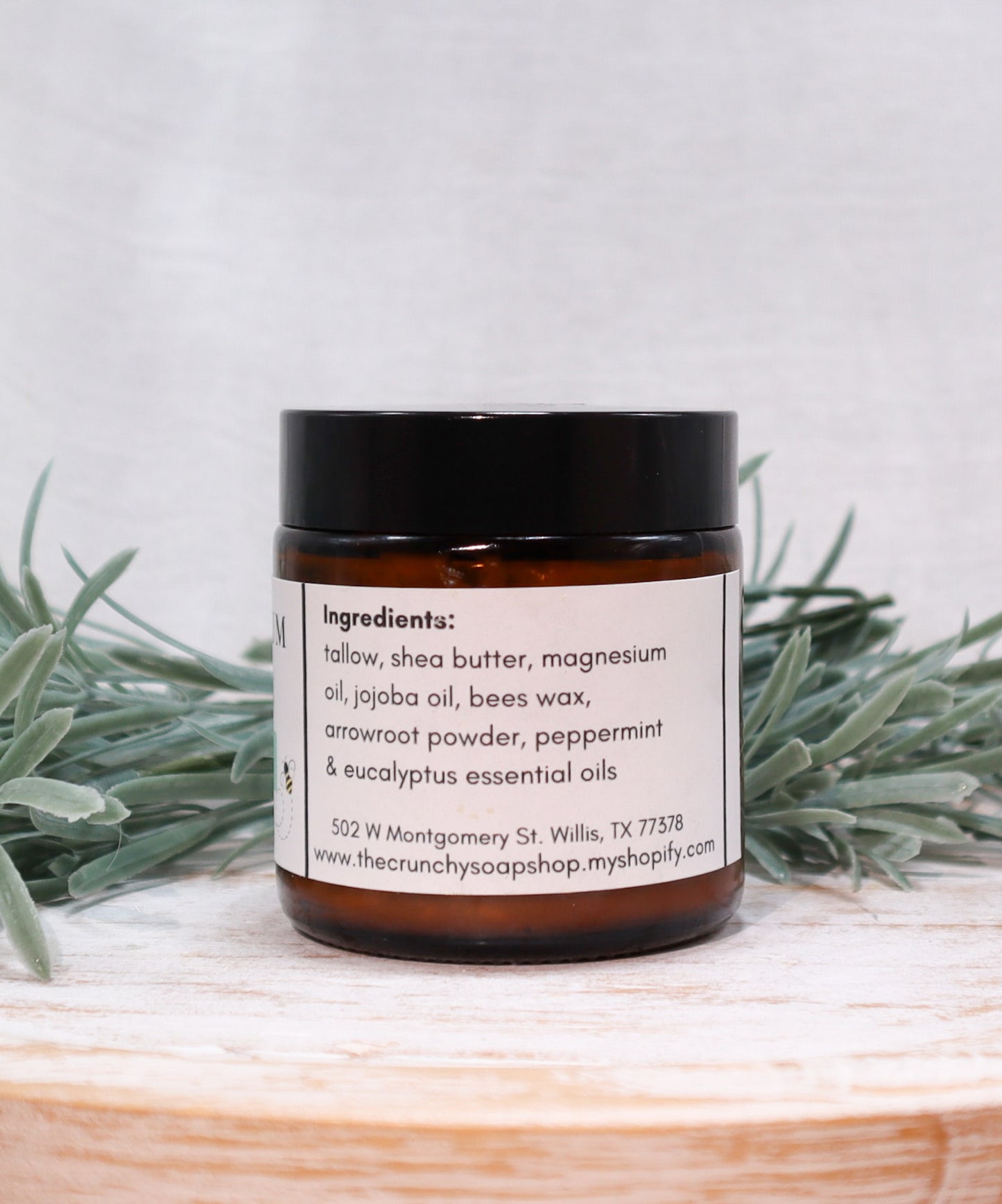 Magnesium Lotion | Tallow Body Butter with Magnesium Oil | Grass Fed Suet Tallow, Shea & Beeswax | Natural Skin Care, Minerals