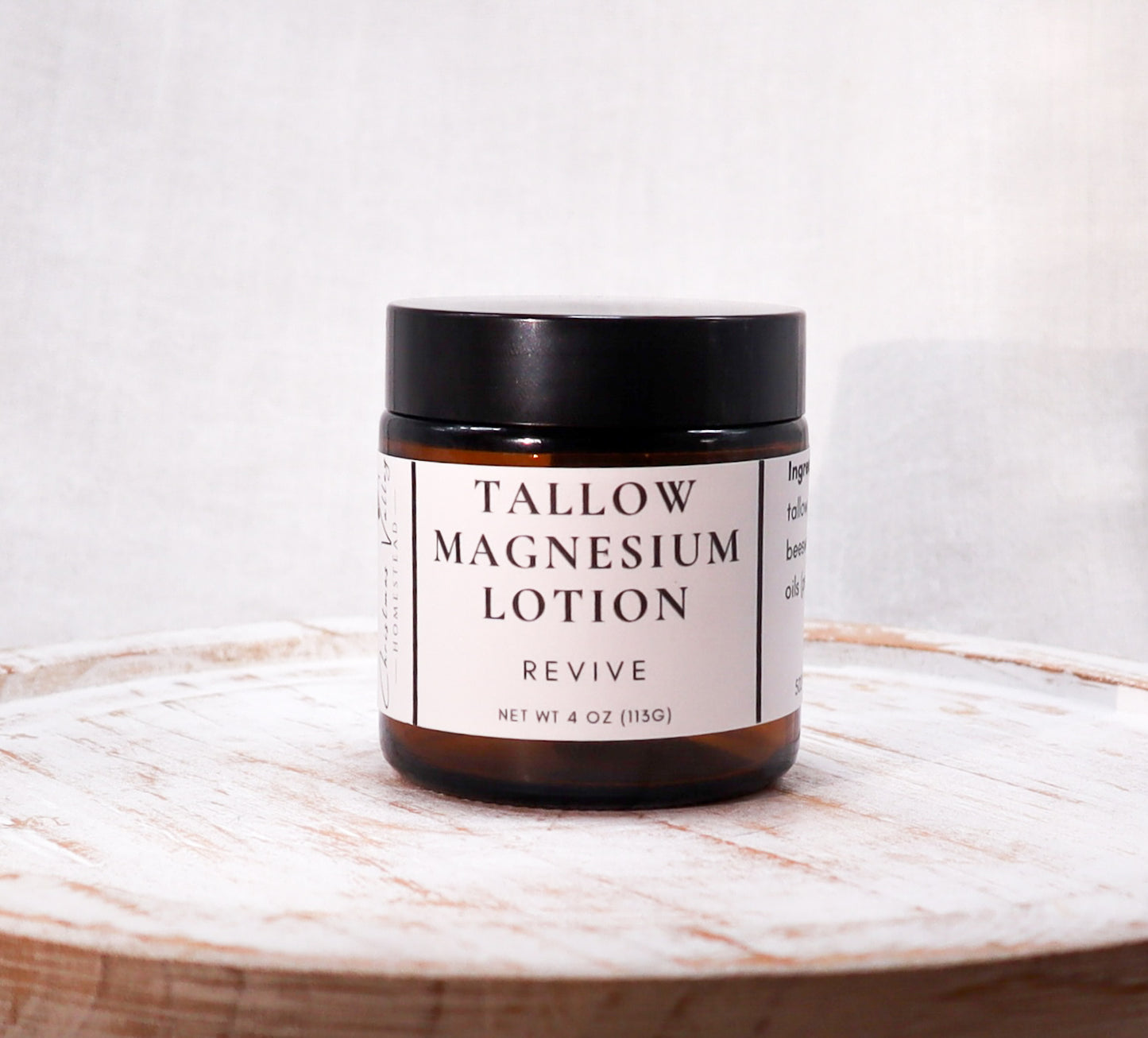 Tallow Magnesium Lotion