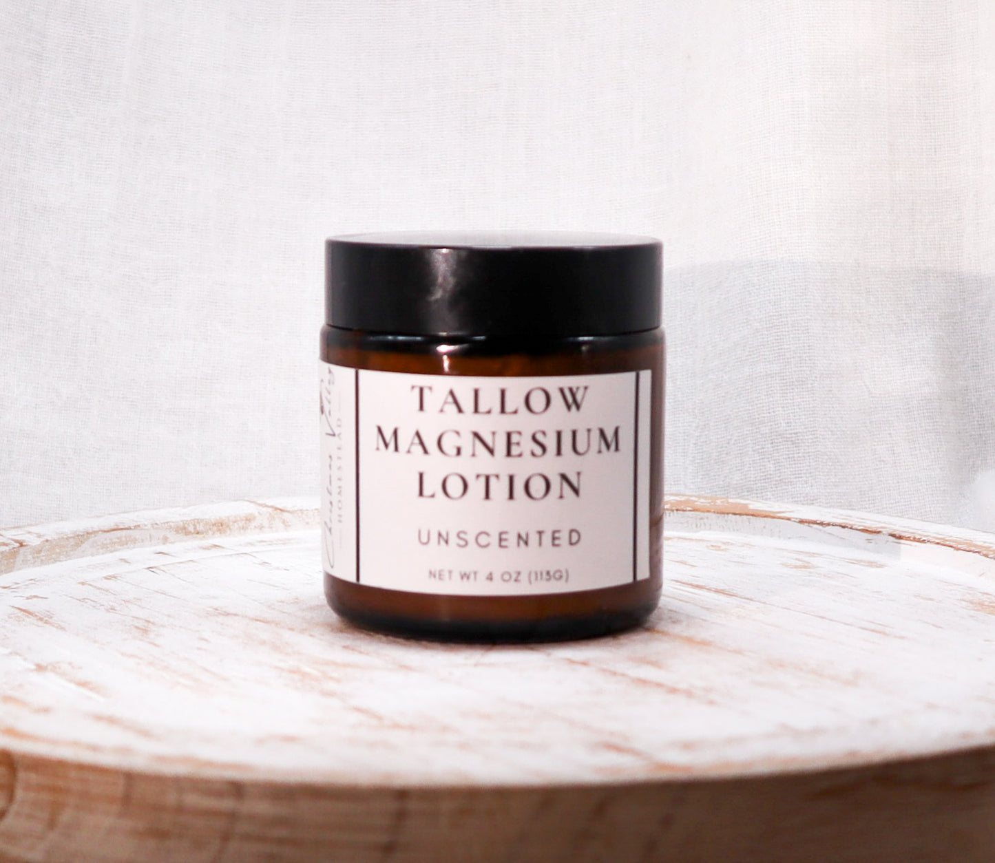 Tallow Magnesium Lotion
