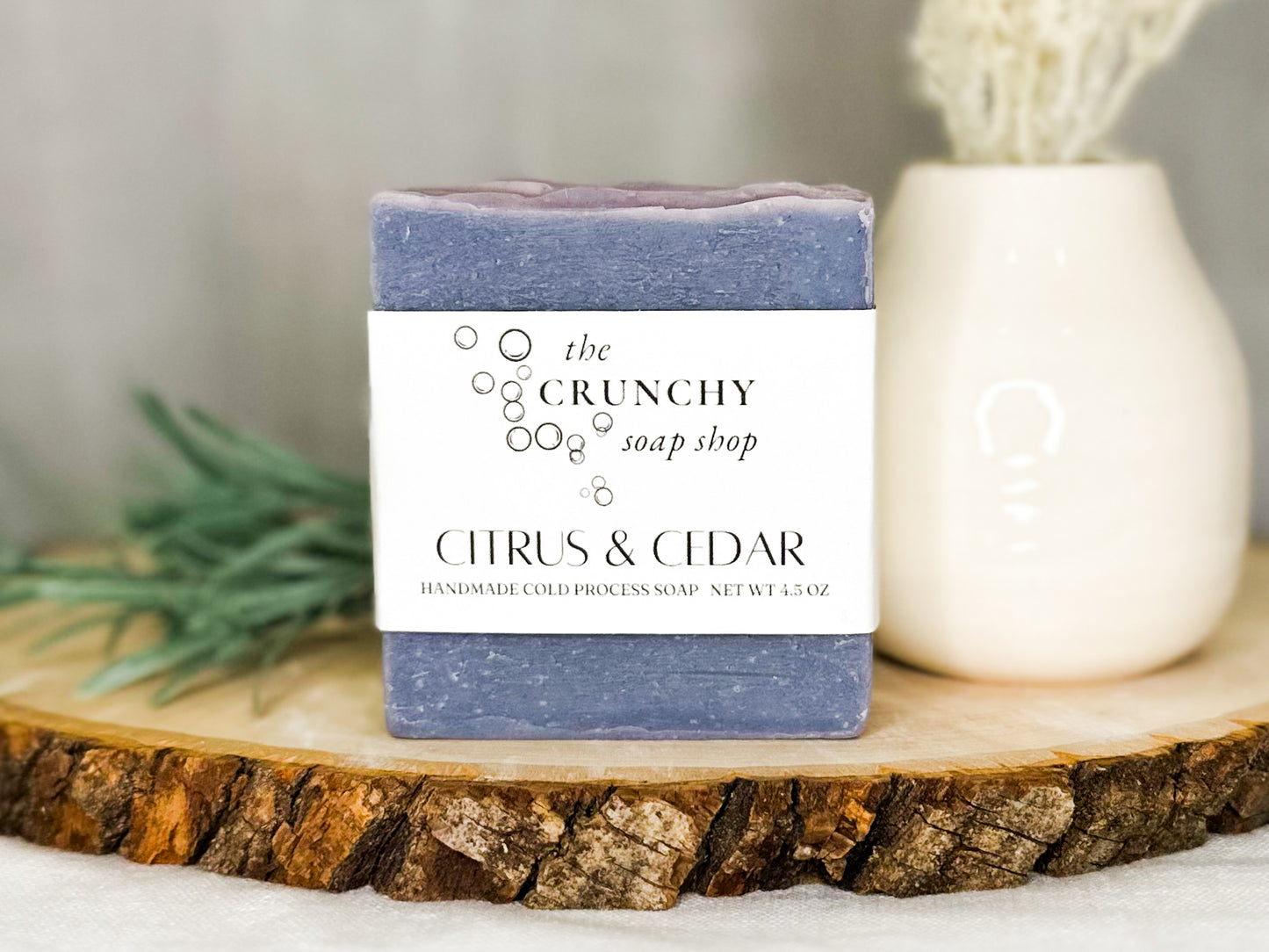 Citrus & Cedar Bar Soap-Handmade-Artisan-Cold Process
