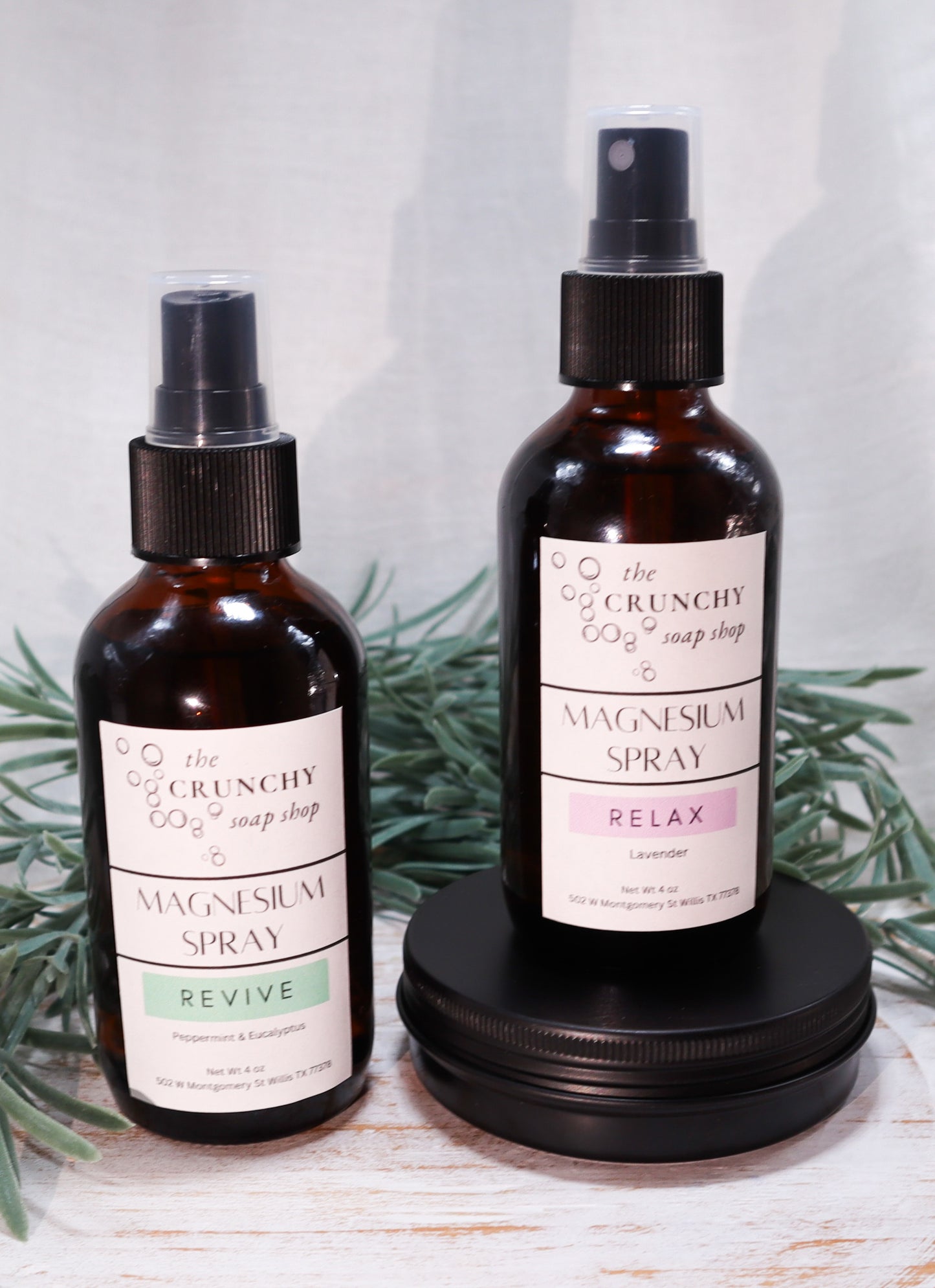 Magnesium Oil Spray | Magnesium Chloride Body Spray with Essential Oils | Daily Wellness Mist