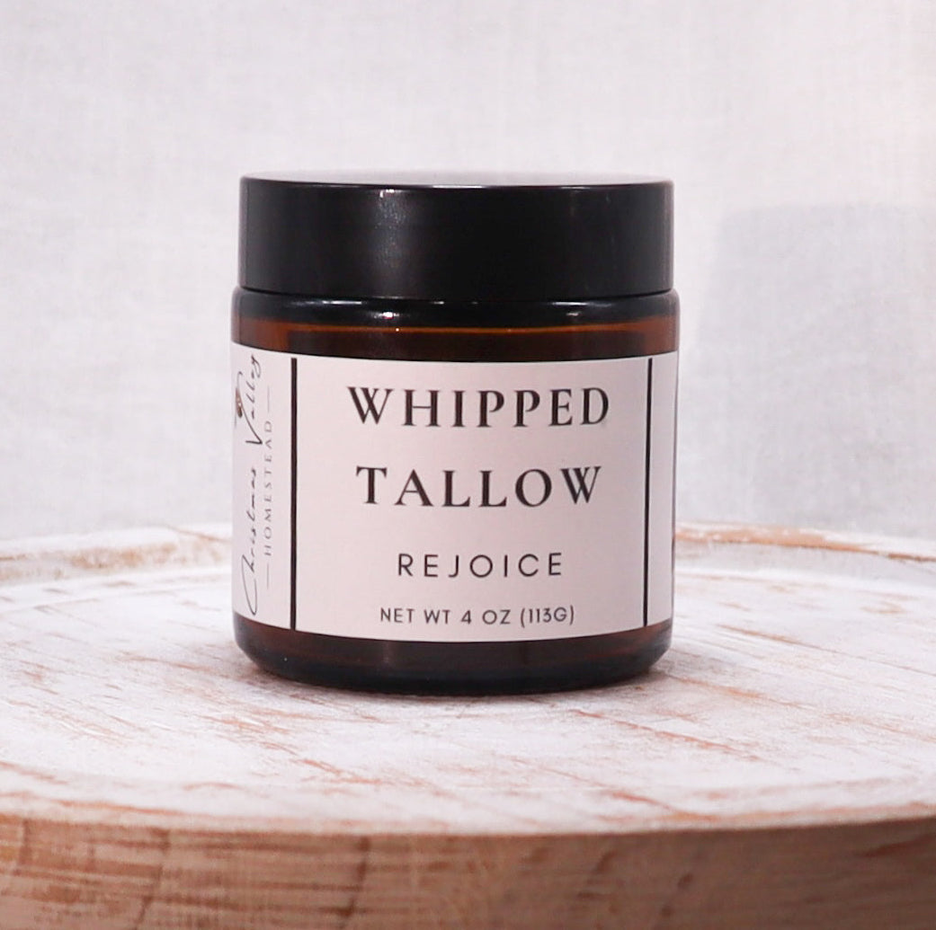 Whipped Suet Tallow