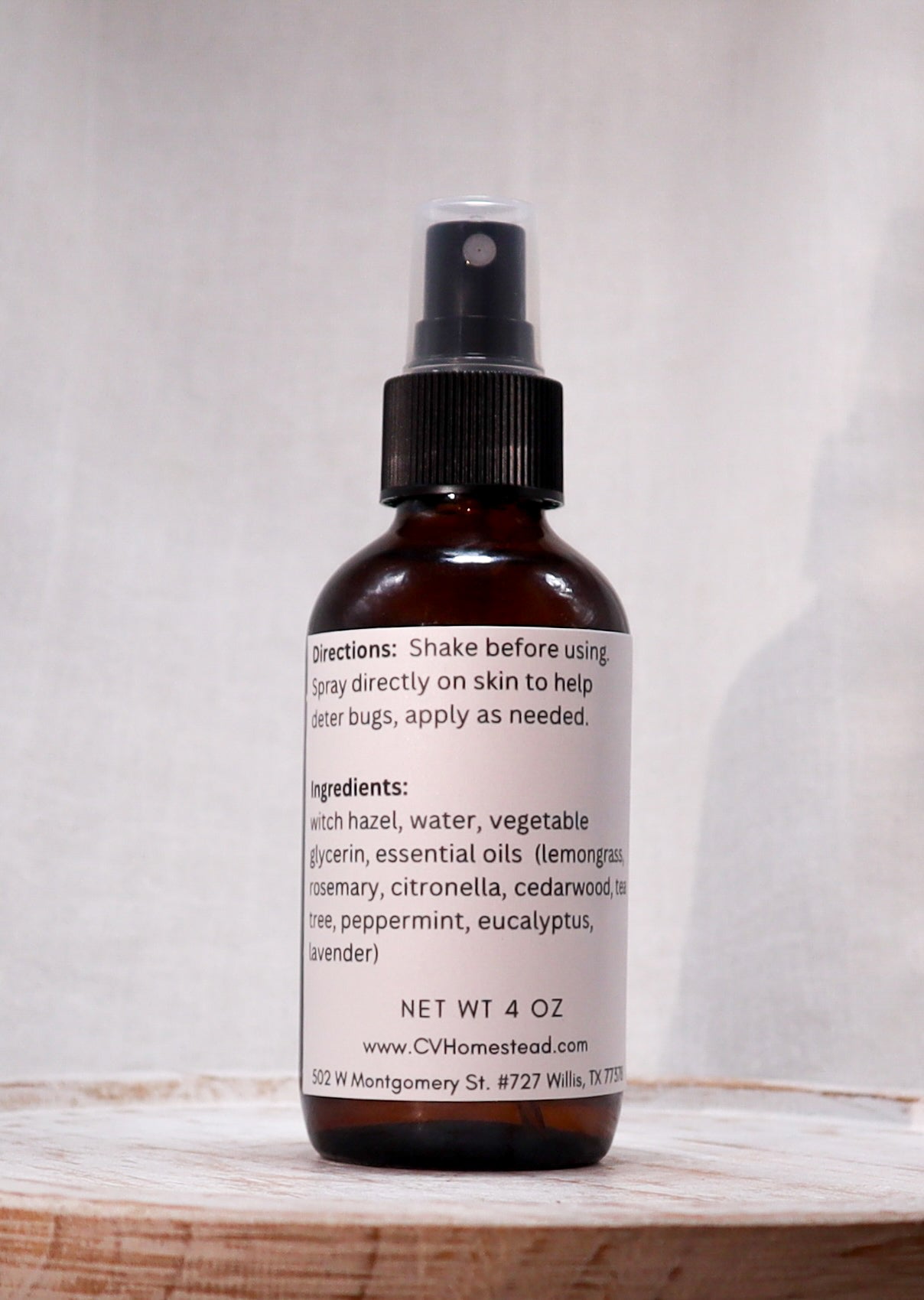 Natural Bug Repellent Spray