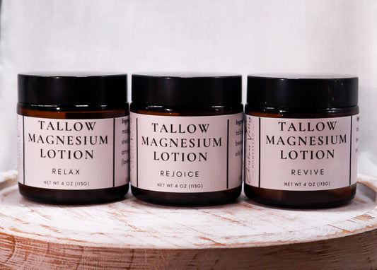 Tallow Magnesium Lotion